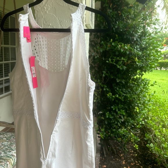 Lilly Pulitzer Charlize Stretch shift-12-white - Picture 10 of 15
